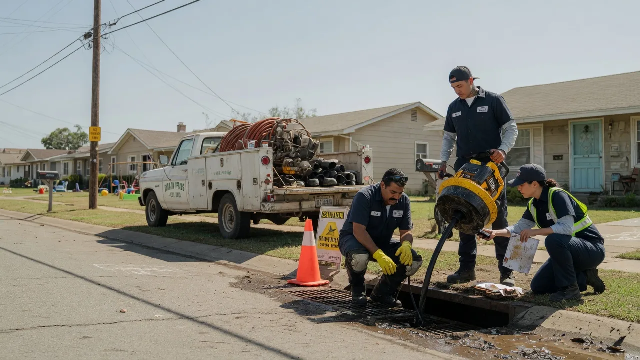 Drain Cleaning in Wellman, TX near me